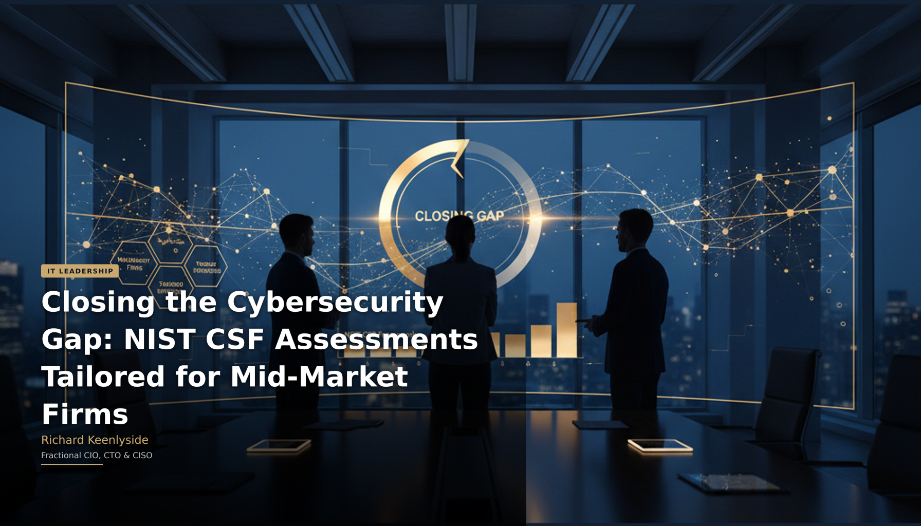 Closing the Cybersecurity Gap: NIST CSF Assessments Tailored for Mid-Market Firms - Richard Keenlyside, Fractional CIO, CTO and CISO