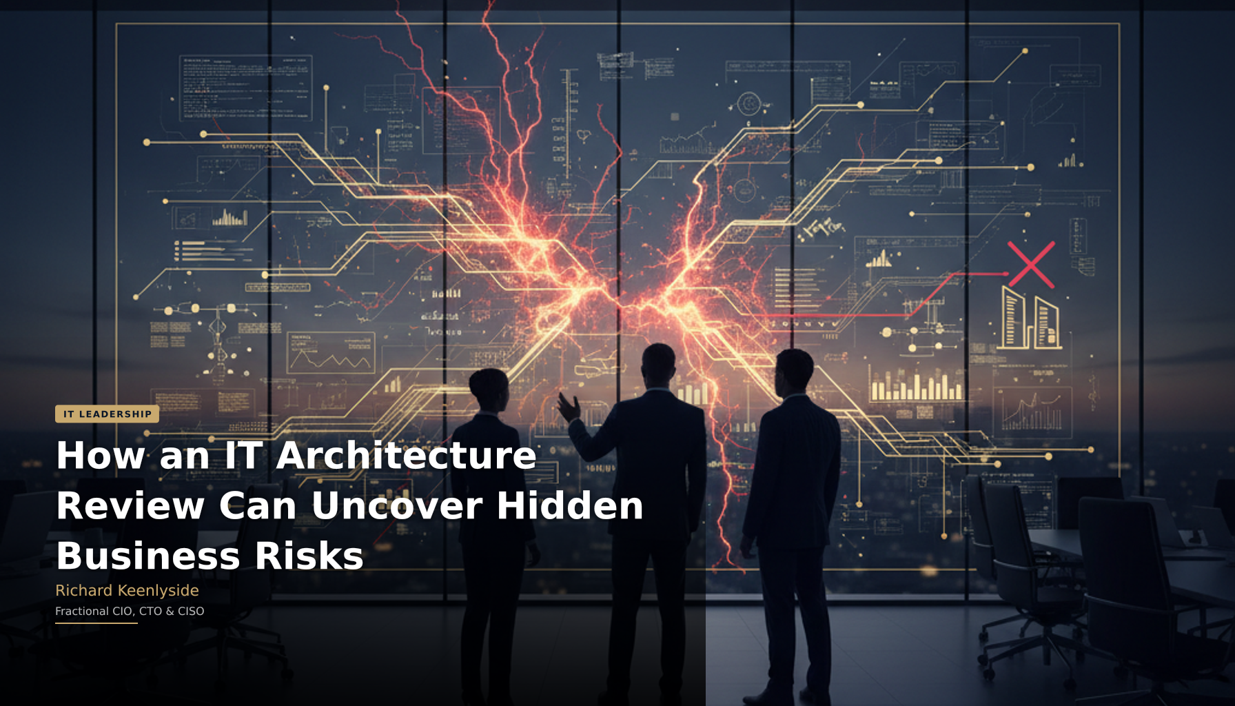 How an IT Architecture Review Can Uncover Hidden Business Risks - Richard Keenlyside, Fractional CIO, CTO and CISO