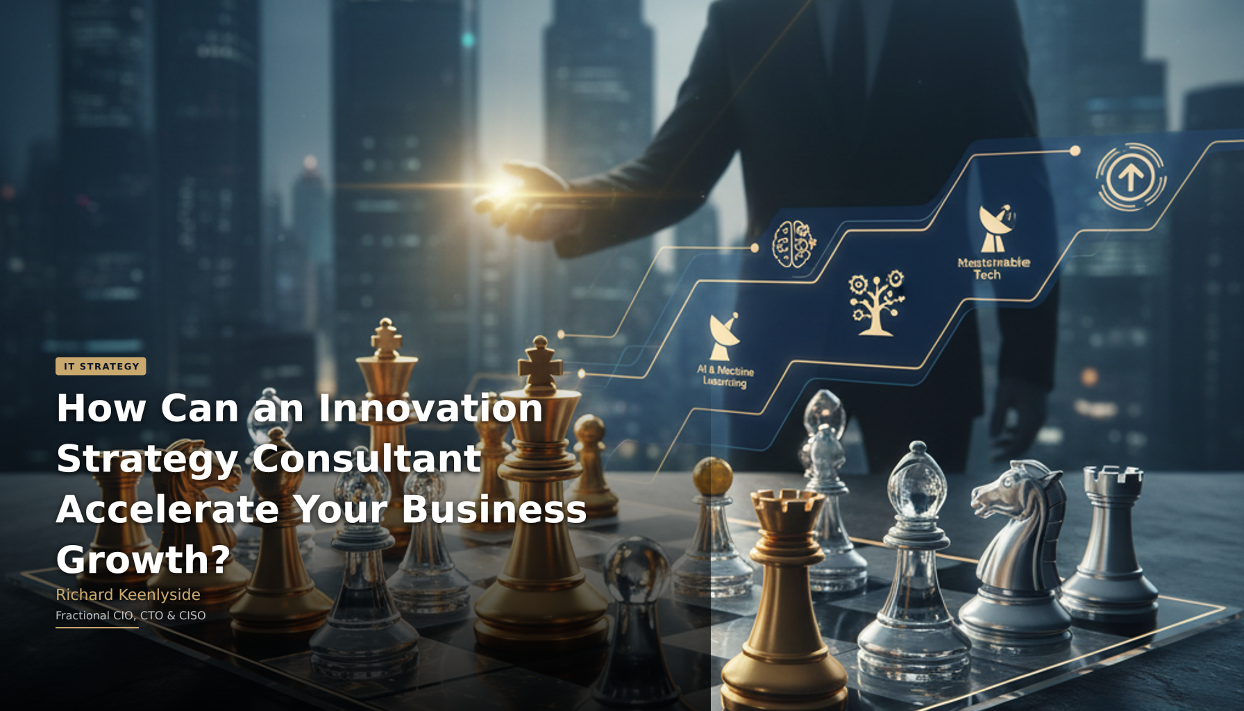 How Can an Innovation Strategy Consultant Accelerate Your Business Growth? - Richard Keenlyside, Fractional CIO, CTO and CISO