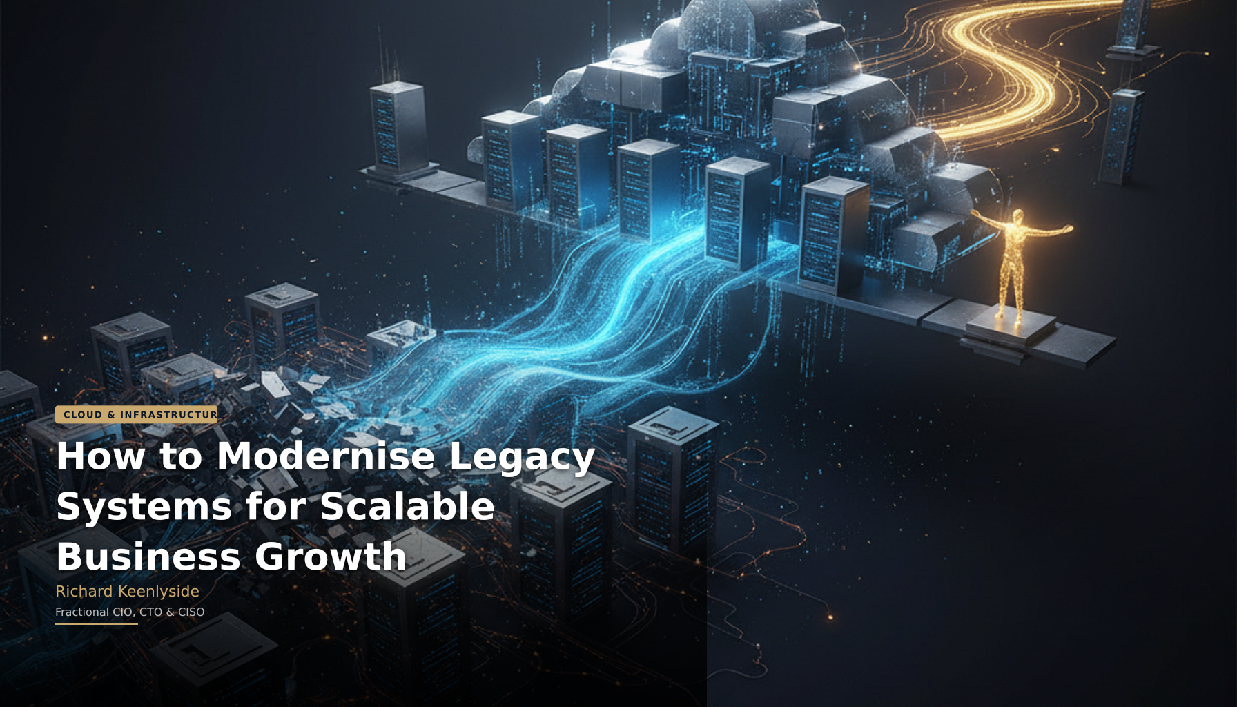How to Modernise Legacy Systems for Scalable Business Growth - Richard Keenlyside, Fractional CIO, CTO and CISO