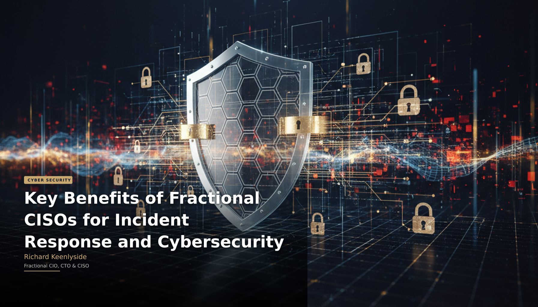 Key Benefits of Fractional CISOs for Incident Response and Cybersecurity - Richard Keenlyside, Fractional CIO, CTO and CISO