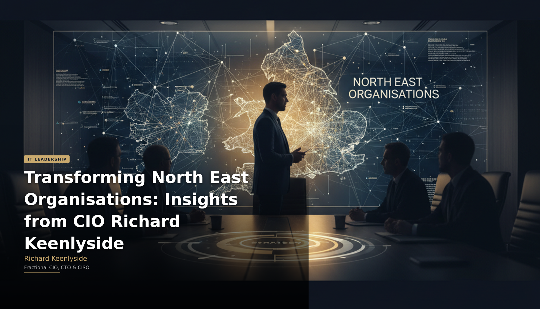 Transforming North East Organisations: Insights from CIO Richard Keenlyside - Richard Keenlyside, Fractional CIO, CTO and CISO