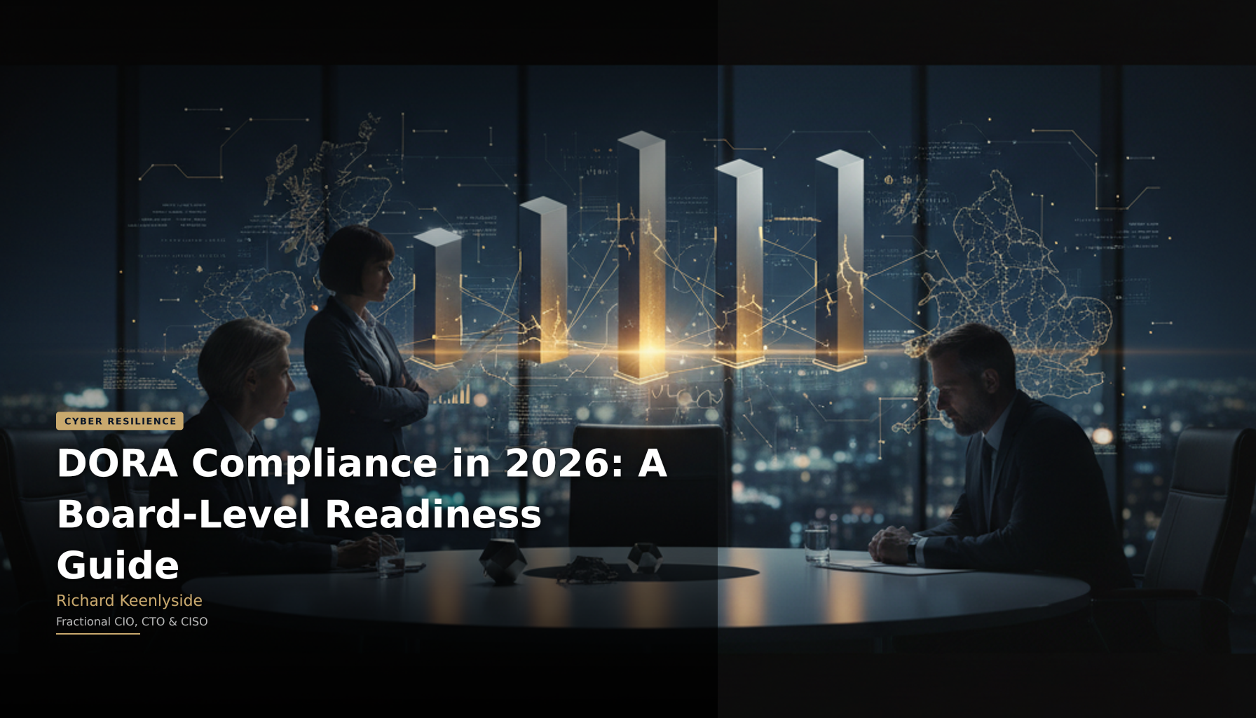 DORA Compliance in 2026: A Board-Level Readiness Guide - Richard Keenlyside, Fractional CIO, CTO and CISO