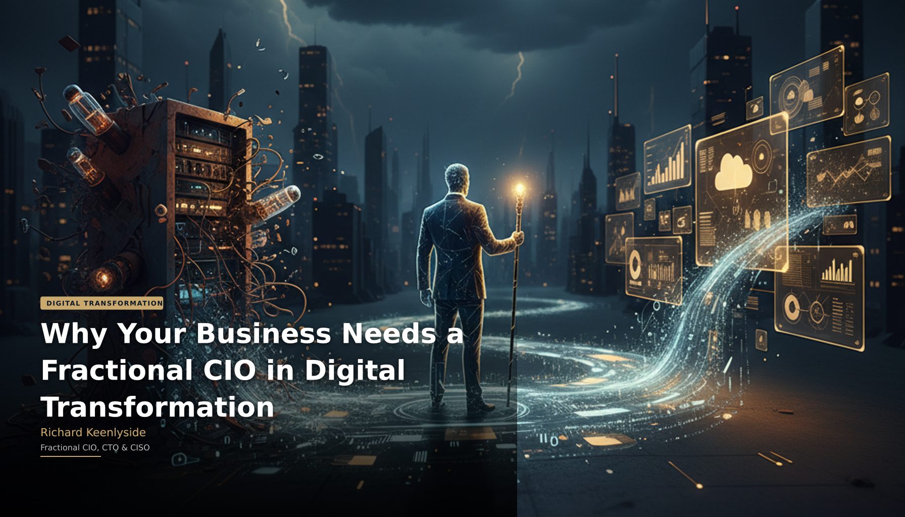 Why Your Business Needs a Fractional CIO in Digital Transformation - Richard Keenlyside, Fractional CIO, CTO and CISO