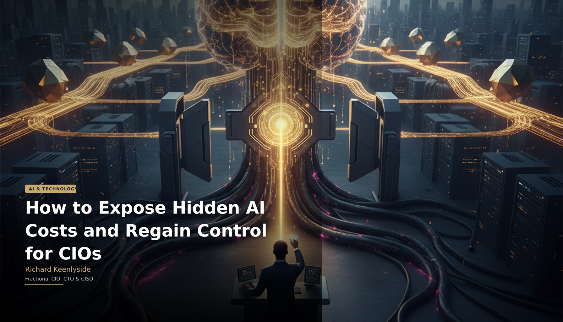 How to Expose Hidden AI Costs and Regain Control for CIOs - Richard Keenlyside, Fractional CIO, CTO and CISO