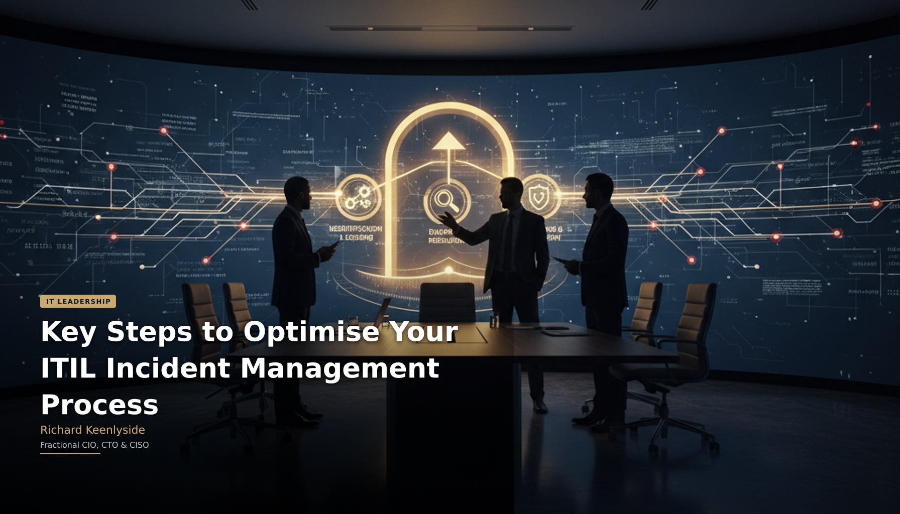 Key Steps to Optimise Your ITIL Incident Management Process - Richard Keenlyside, Fractional CIO, CTO and CISO