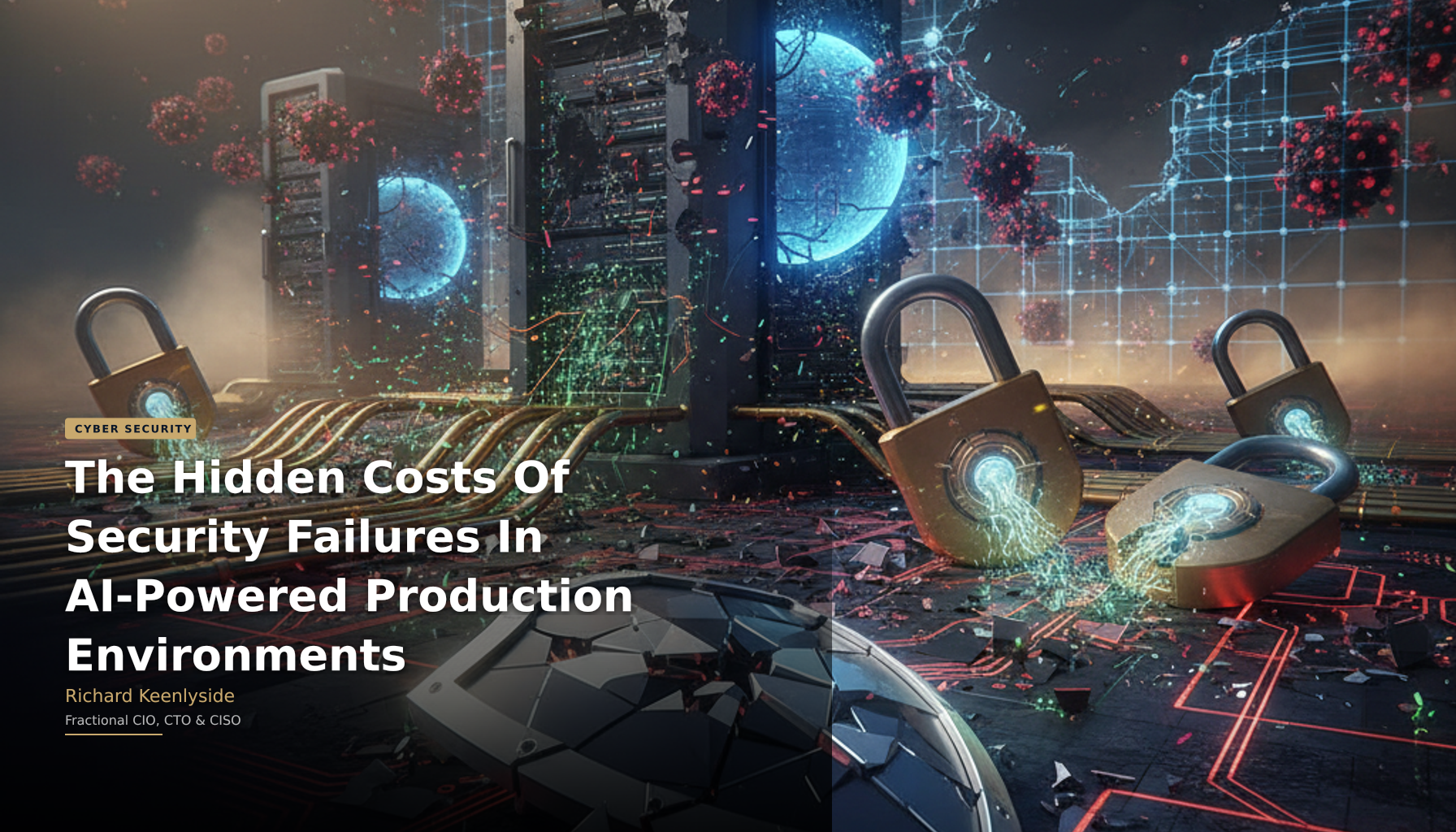 The Hidden Costs Of Security Failures In AI-Powered Production Environments - Richard Keenlyside, Fractional CIO, CTO and CISO