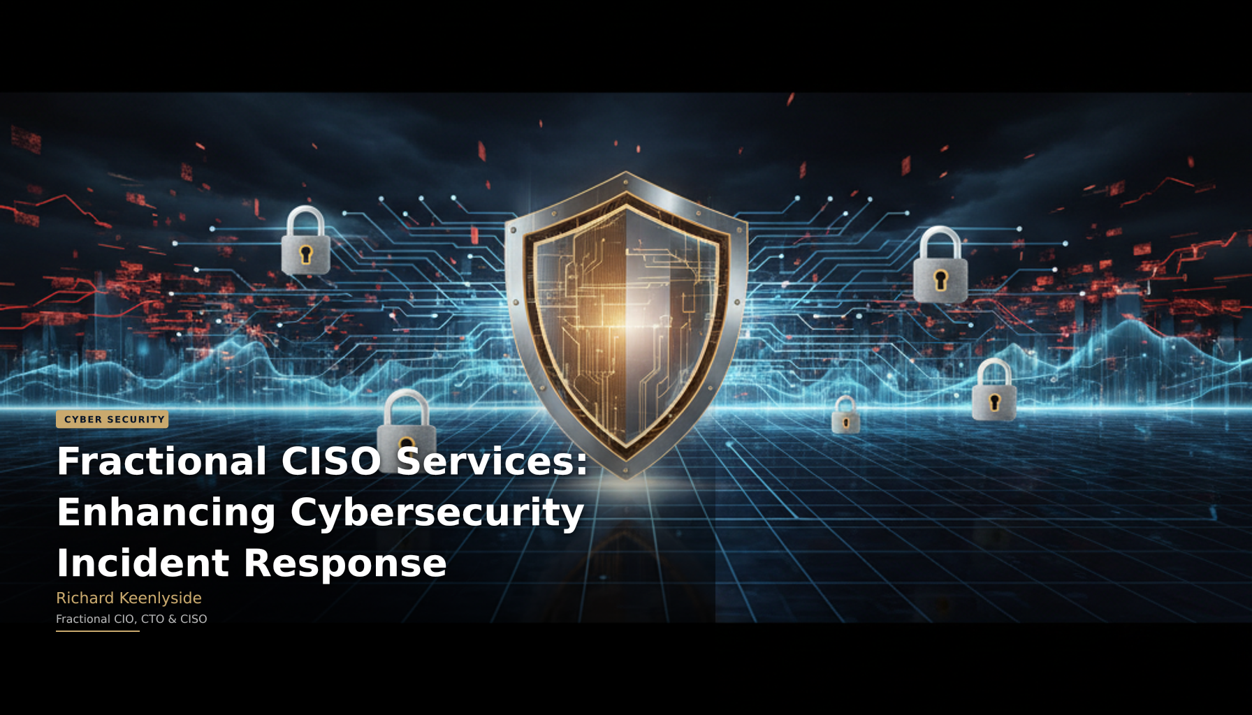 Fractional CISO Services: Enhancing Cybersecurity Incident Response - Richard Keenlyside, Fractional CIO, CTO and CISO