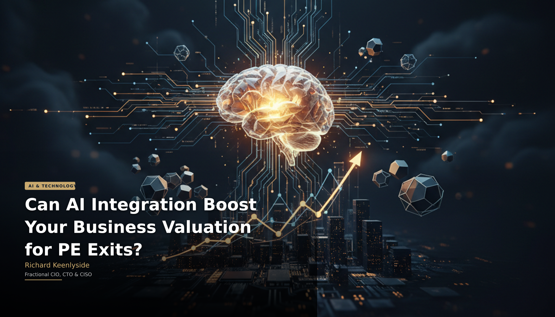 Can AI Integration Boost Your Business Valuation for PE Exits? - Richard Keenlyside, Fractional CIO, CTO and CISO