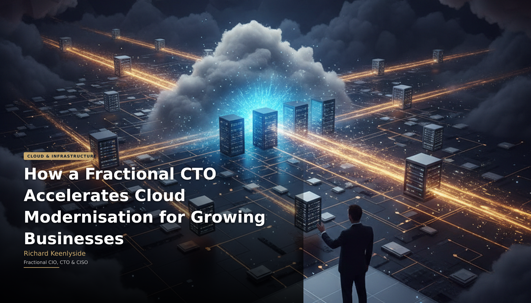 How a Fractional CTO Accelerates Cloud Modernisation for Growing Businesses - Richard Keenlyside, Fractional CIO, CTO and CISO