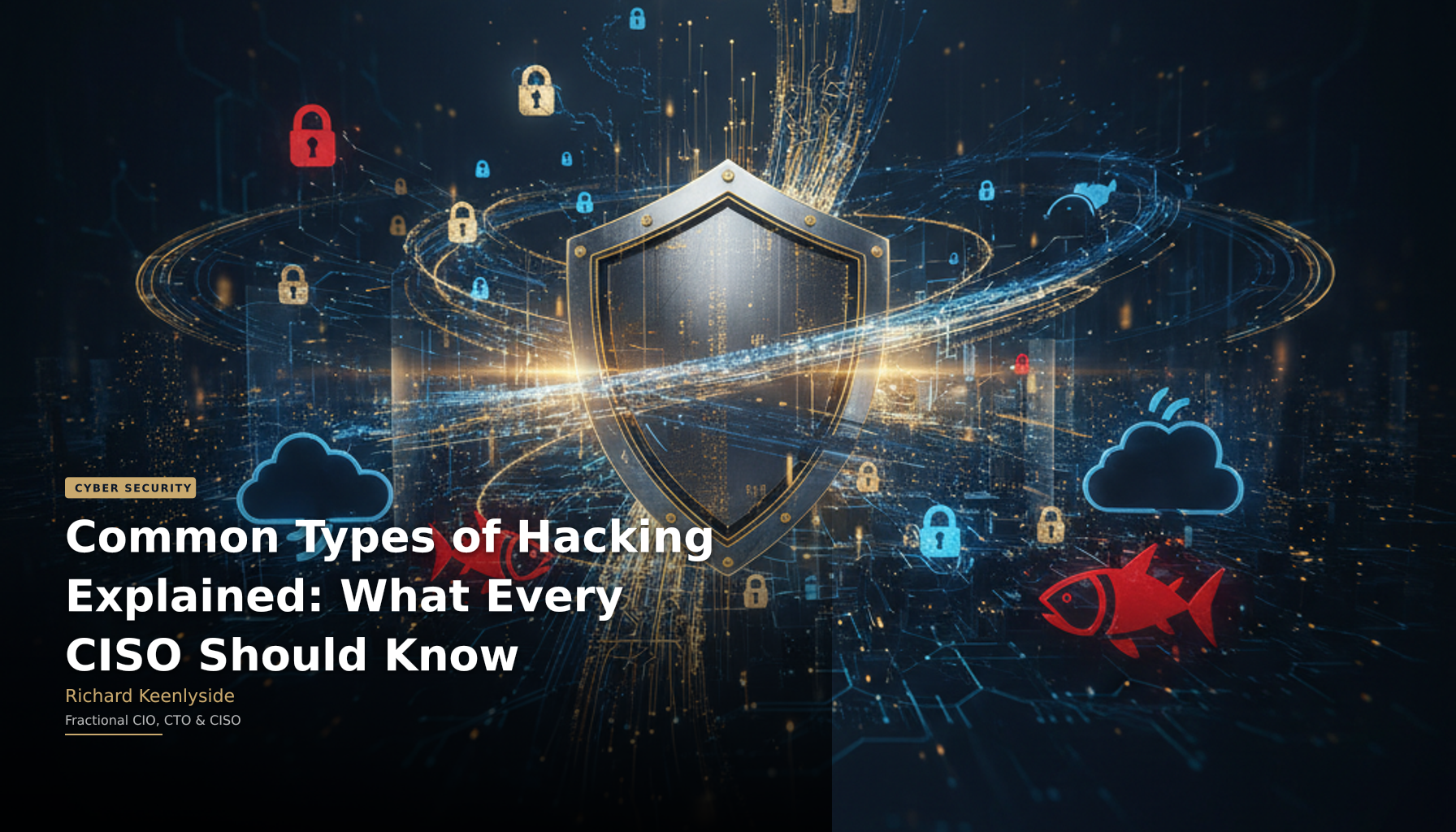 Common Types of Hacking Explained: What Every CISO Should Know - Richard Keenlyside, Fractional CIO, CTO and CISO