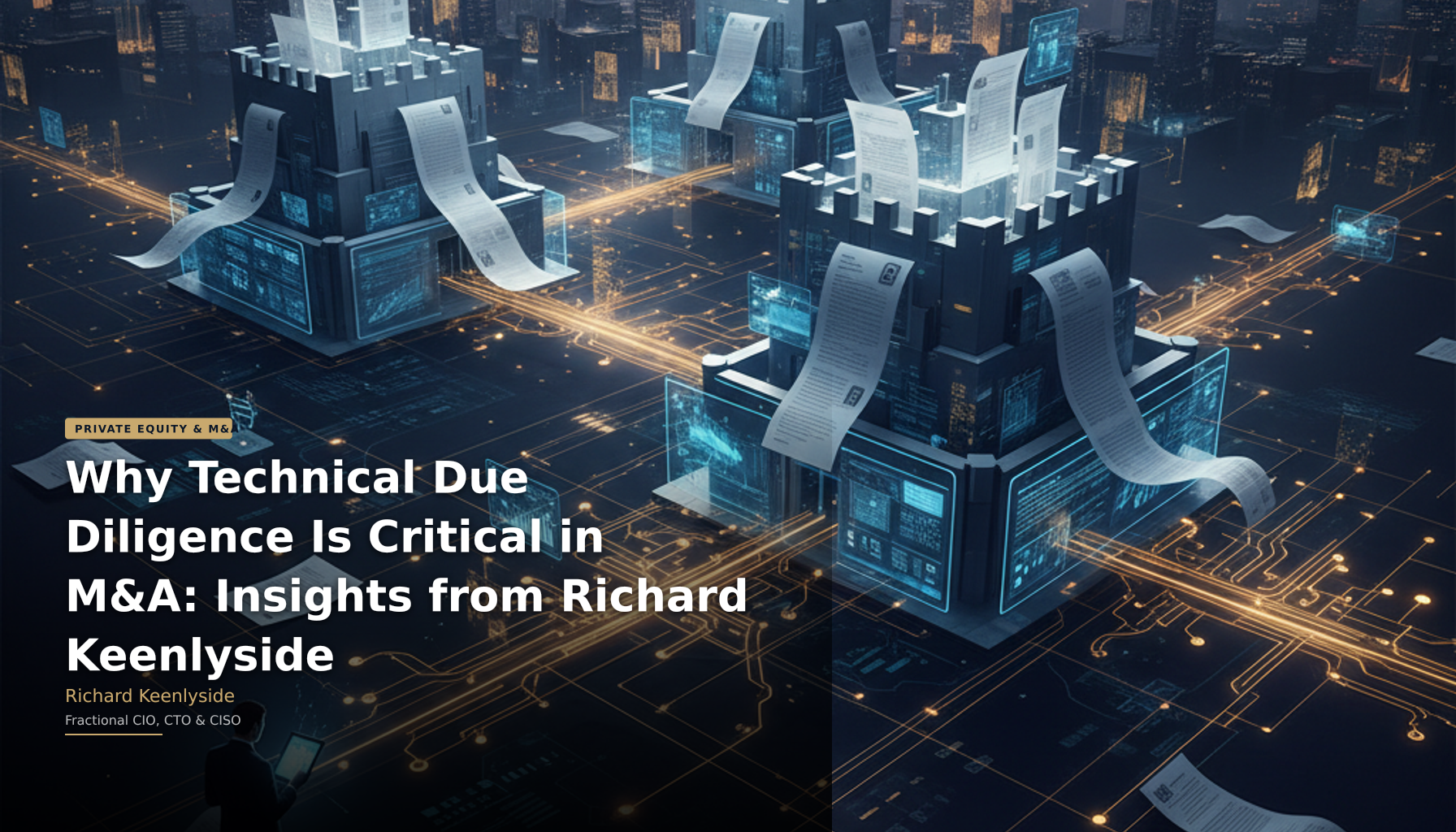 Why Technical Due Diligence Is Critical in M&A: Insights from Richard Keenlyside - Richard Keenlyside, Fractional CIO, CTO and CISO