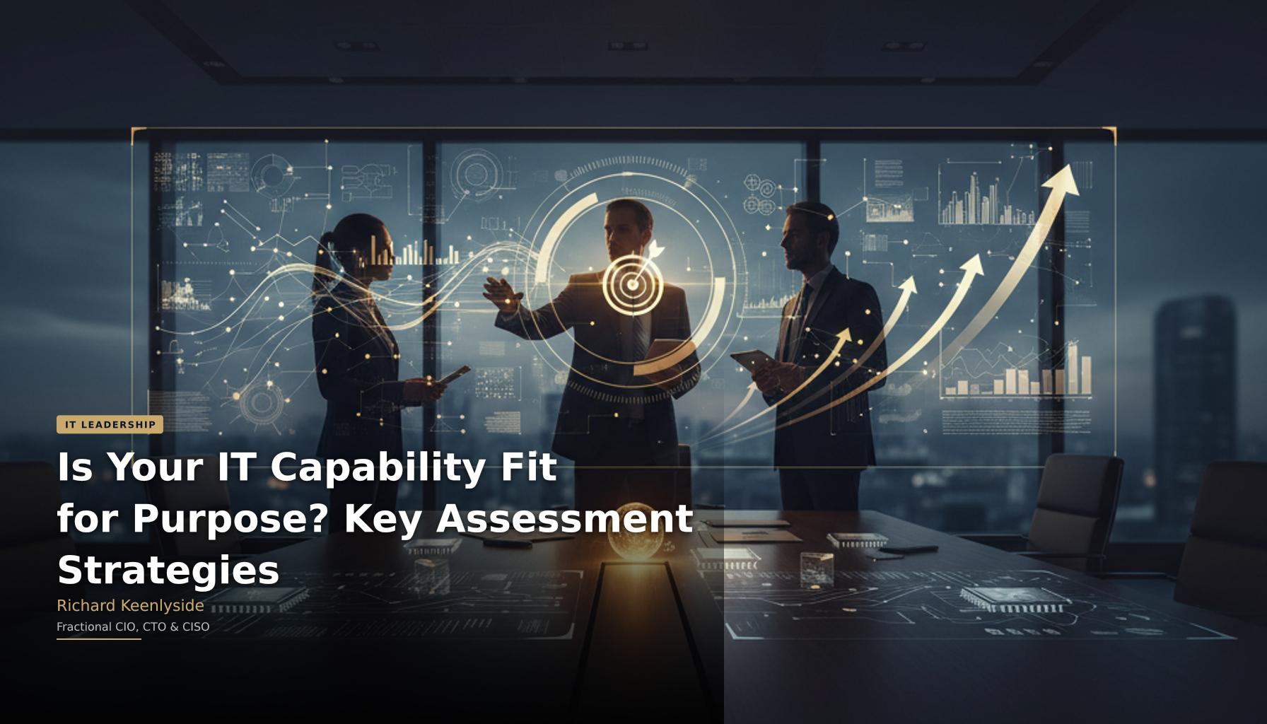 Is Your IT Capability Fit for Purpose? Key Assessment Strategies - Richard Keenlyside, Fractional CIO, CTO and CISO