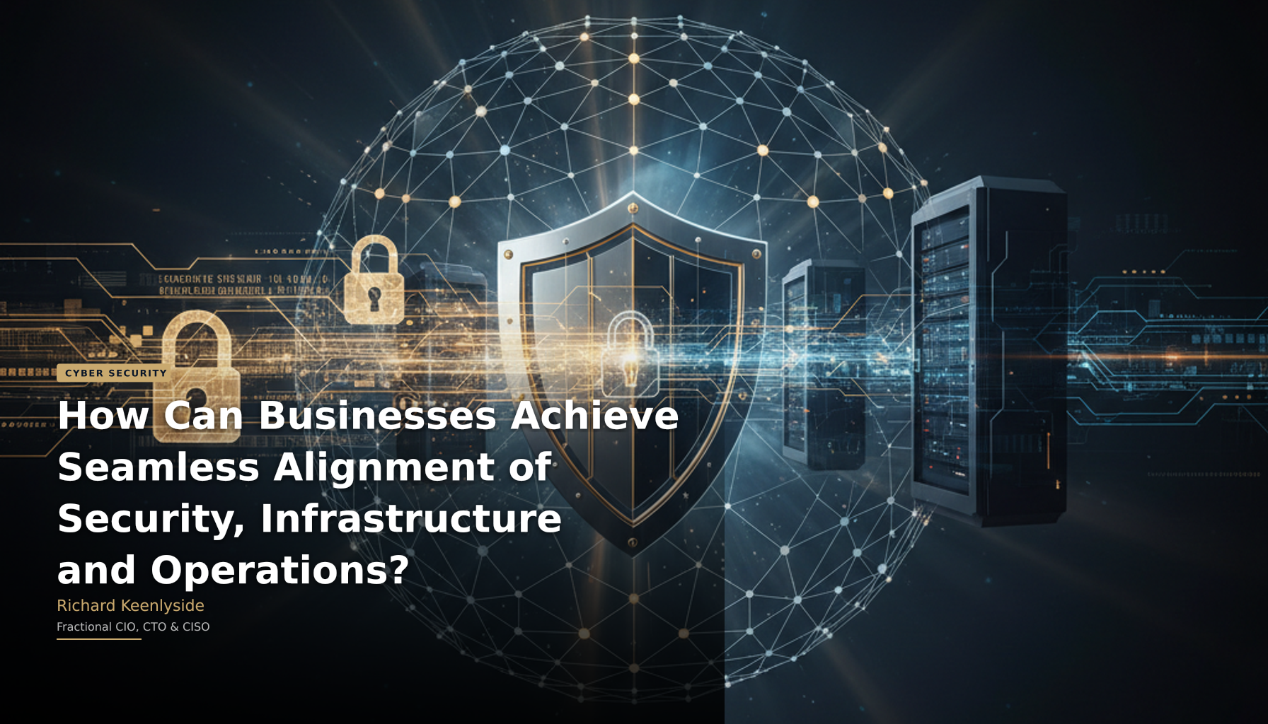 How Can Businesses Achieve Seamless Alignment of Security, Infrastructure and Operations? - Richard Keenlyside, Fractional CIO, CTO and CISO