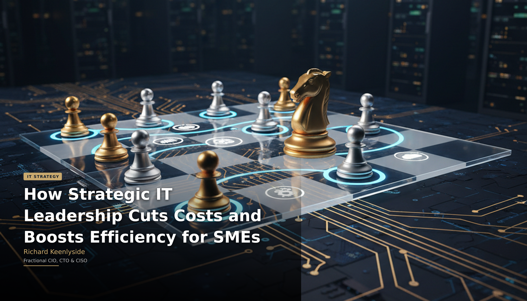 How Strategic IT Leadership Cuts Costs and Boosts Efficiency for SMEs - Richard Keenlyside, Fractional CIO, CTO and CISO