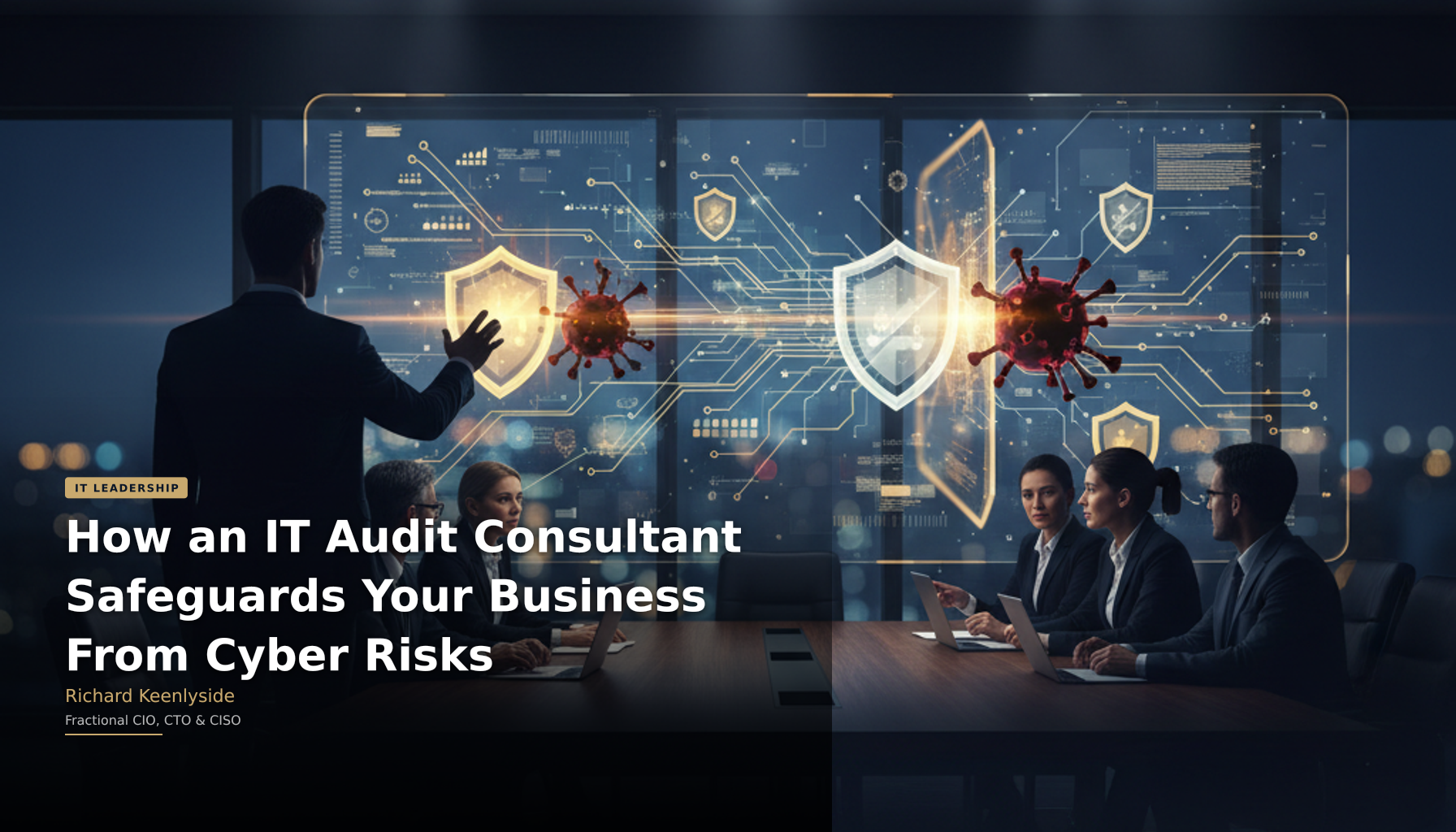 How an IT Audit Consultant Safeguards Your Business From Cyber Risks - Richard Keenlyside, Fractional CIO, CTO and CISO