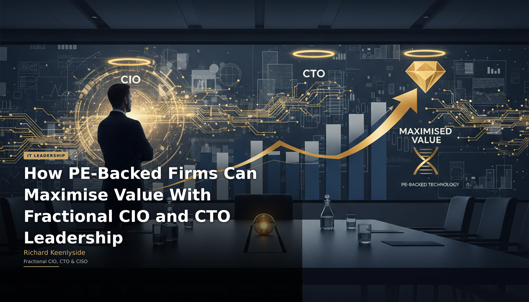 How PE-Backed Firms Can Maximise Value With Fractional CIO and CTO Leadership - Richard Keenlyside, Fractional CIO, CTO and CISO