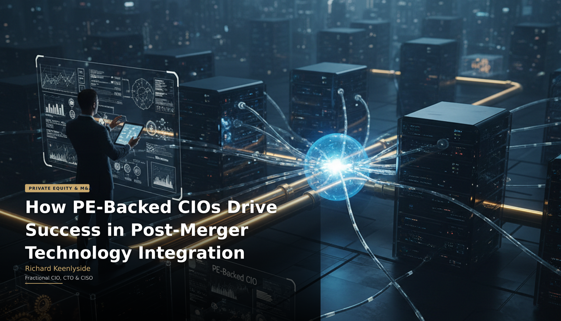 How PE-Backed CIOs Drive Success in Post-Merger Technology Integration - Richard Keenlyside, Fractional CIO, CTO and CISO