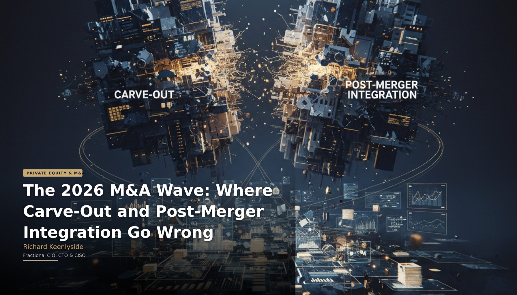 The 2026 M&A Wave: Where Carve-Out and Post-Merger Integration Go Wrong - Richard Keenlyside, Fractional CIO, CTO and CISO