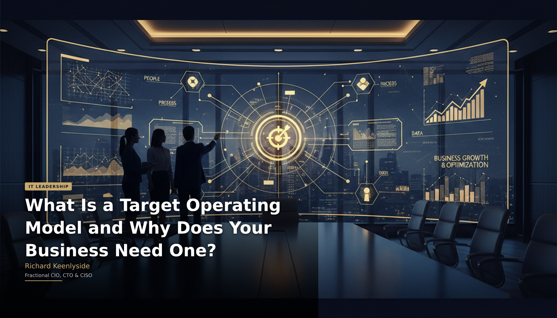 What Is a Target Operating Model and Why Does Your Business Need One? - Richard Keenlyside, Fractional CIO, CTO and CISO