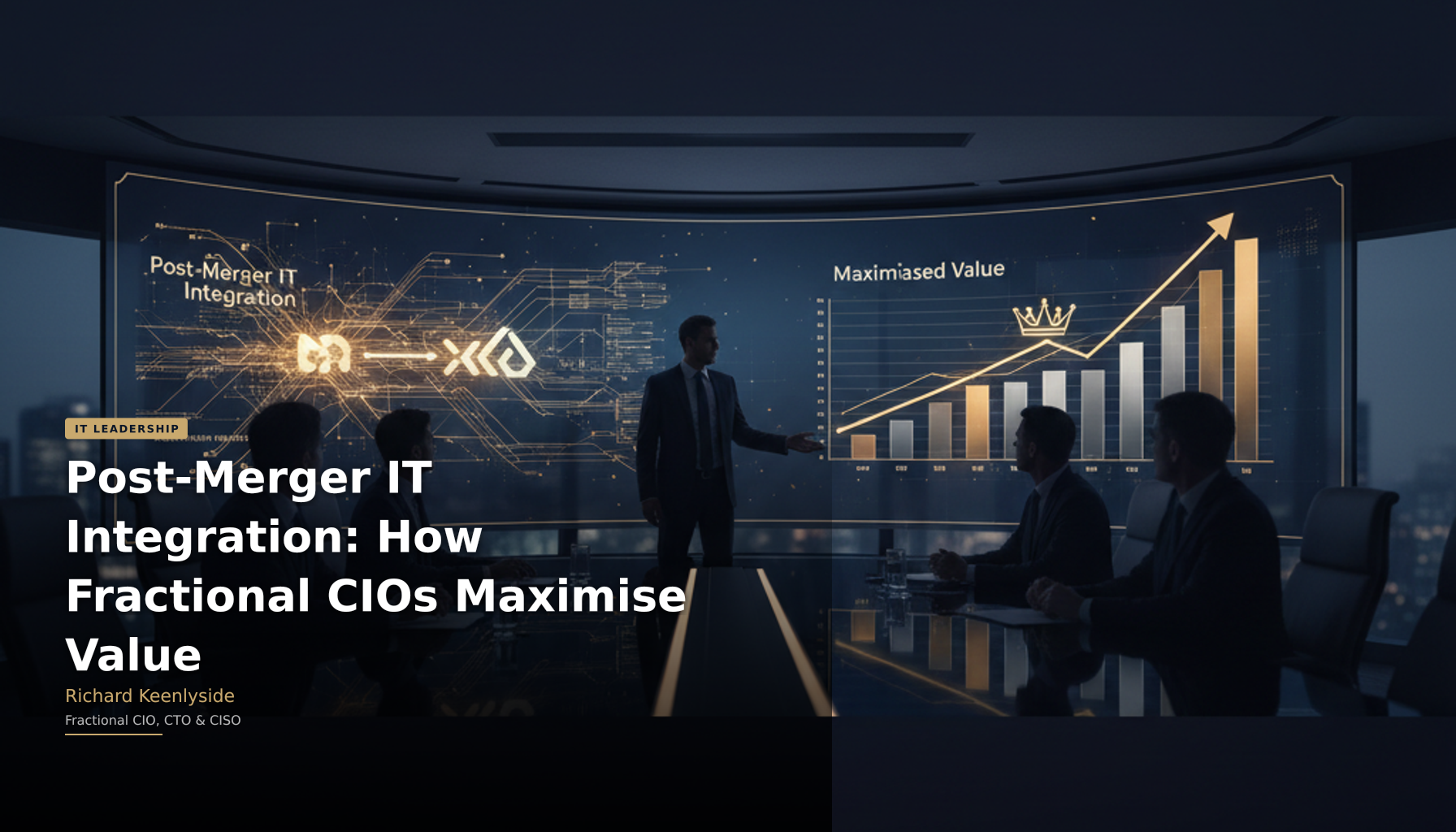 Post-Merger IT Integration: How Fractional CIOs Maximise Value - Richard Keenlyside, Fractional CIO, CTO and CISO