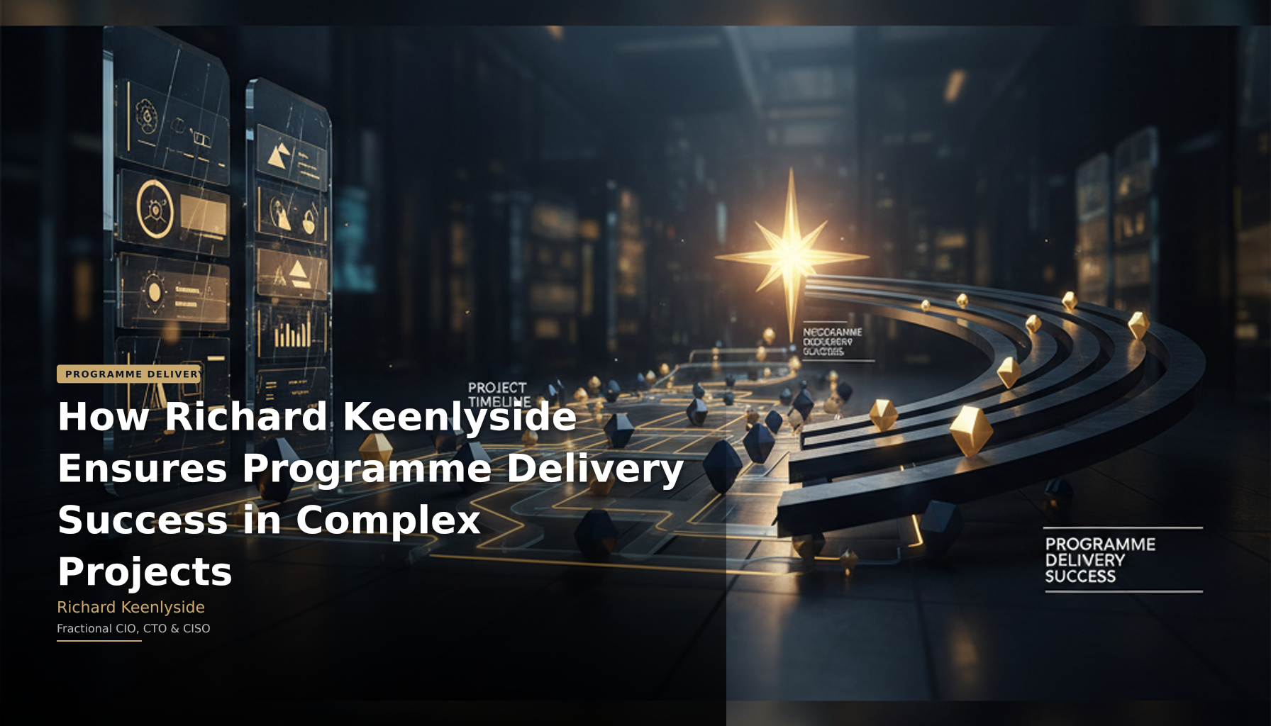 How Richard Keenlyside Ensures Programme Delivery Success in Complex Projects - Richard Keenlyside, Fractional CIO, CTO and CISO