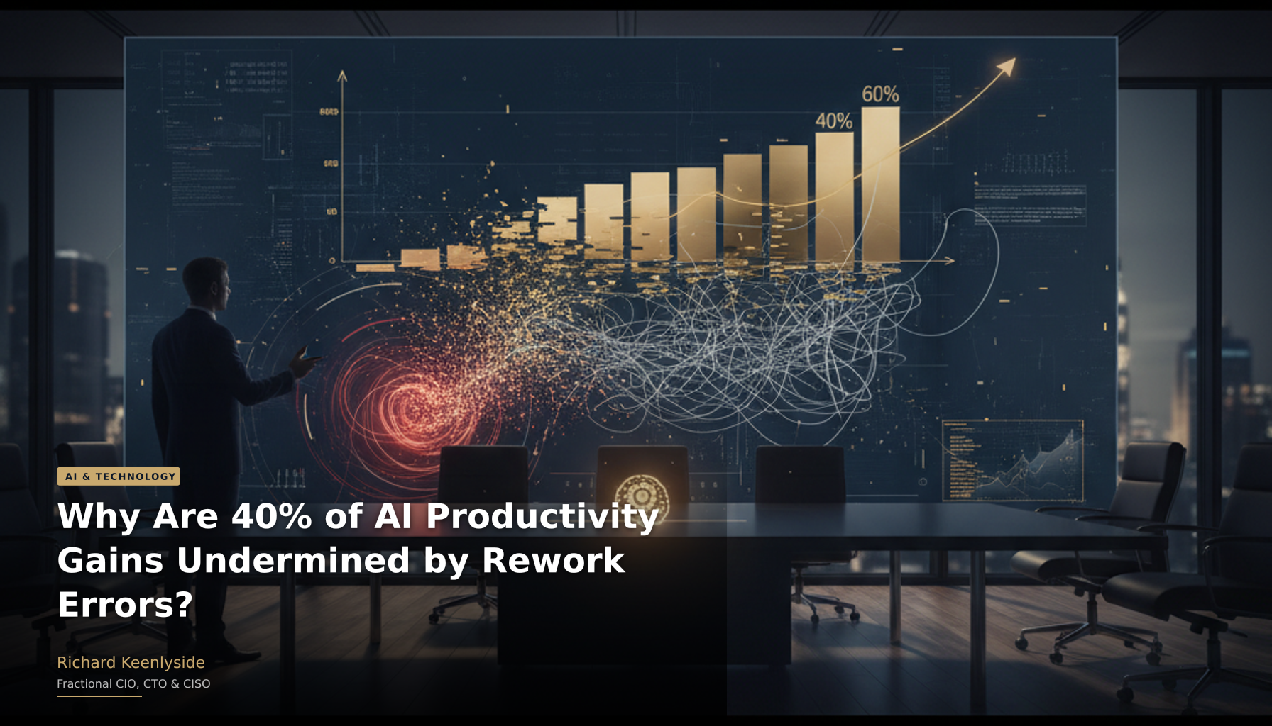 Why Are 40% of AI Productivity Gains Undermined by Rework Errors? - Richard Keenlyside, Fractional CIO, CTO and CISO
