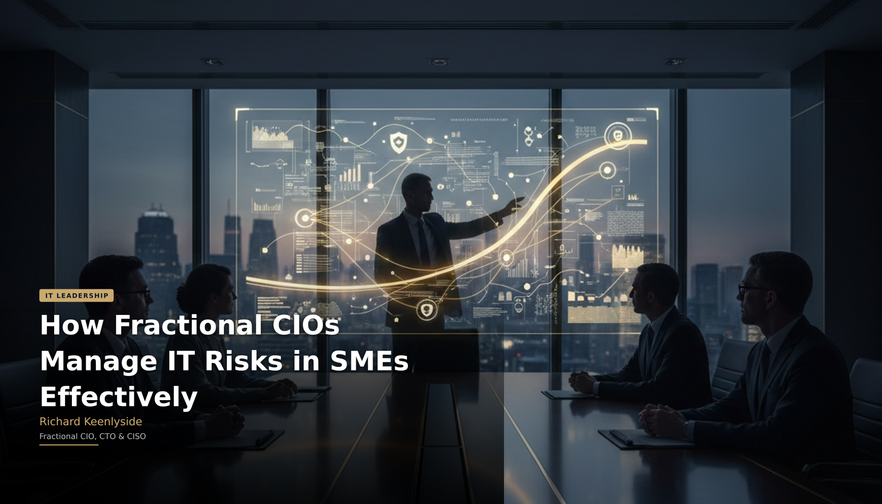 How Fractional CIOs Manage IT Risks in SMEs Effectively - Richard Keenlyside, Fractional CIO, CTO and CISO