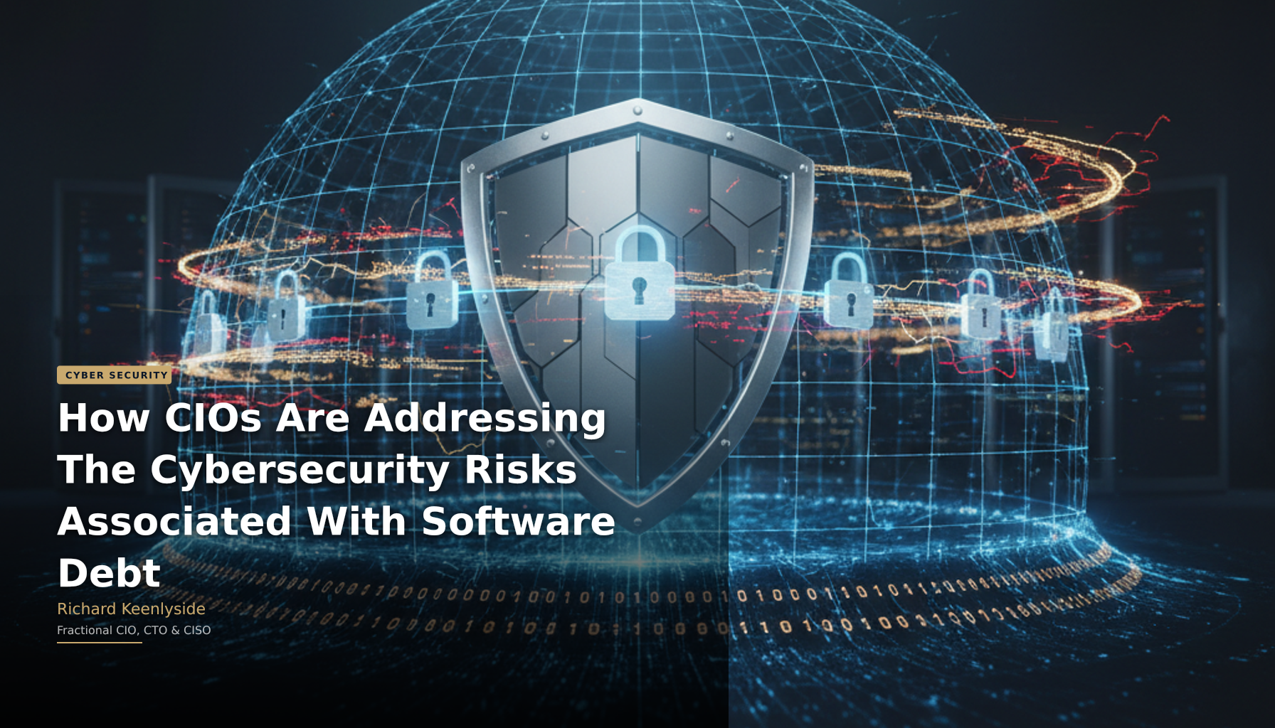 How CIOs Are Addressing The Cybersecurity Risks Associated With Software Debt - Richard Keenlyside, Fractional CIO, CTO and CISO