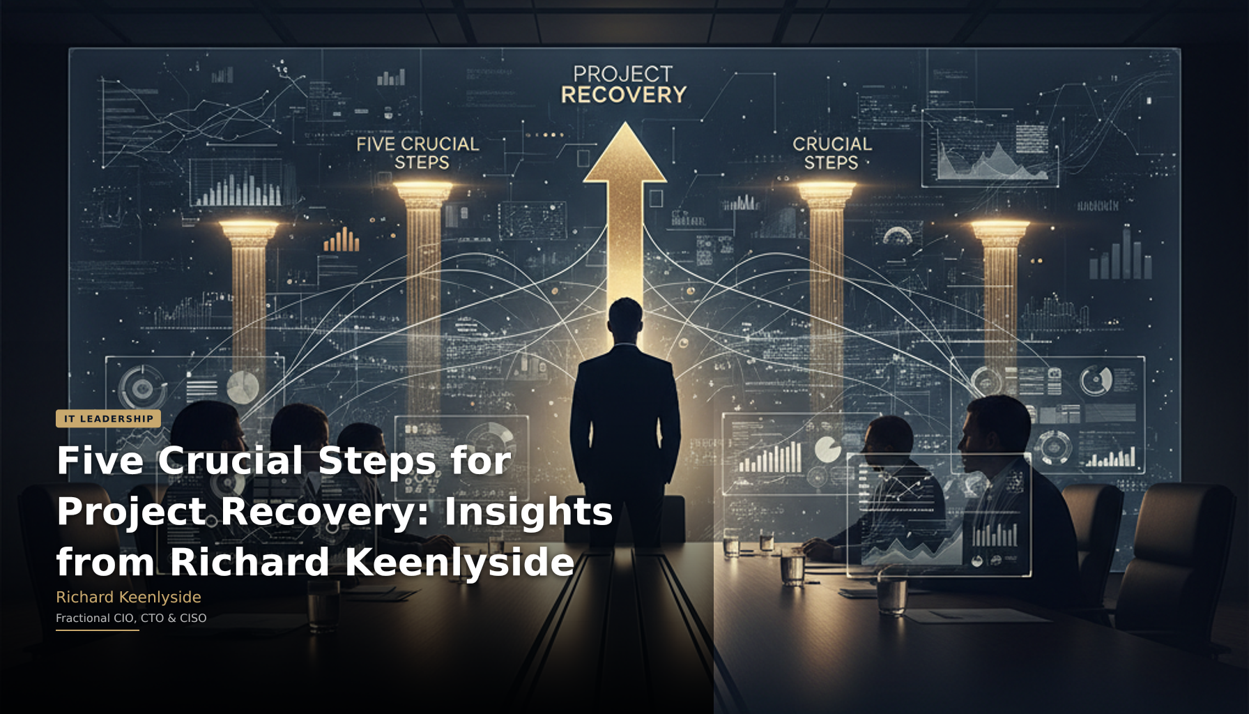 Five Crucial Steps for Project Recovery: Insights from Richard Keenlyside - Richard Keenlyside, Fractional CIO, CTO and CISO