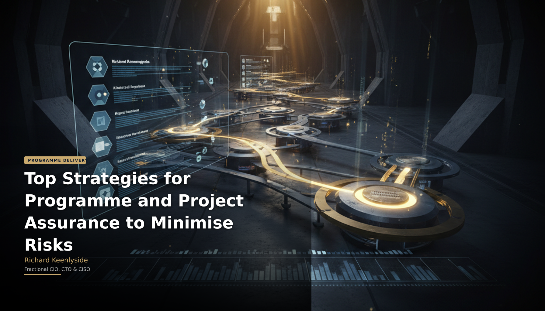 Top Strategies for Programme and Project Assurance to Minimise Risks - Richard Keenlyside, Fractional CIO, CTO and CISO